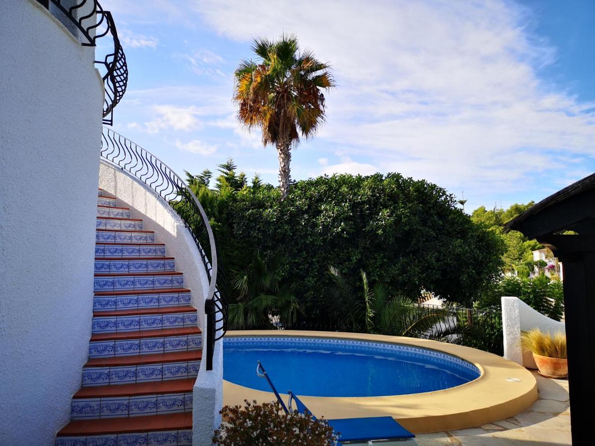 La Madrugada - Luxury Moraira Villa With Sea Views And Private Heated Pool Exteriér fotografie