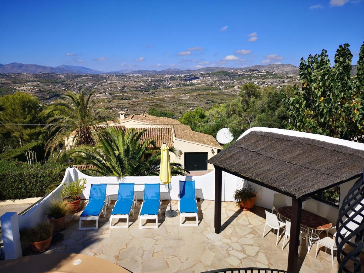 La Madrugada - Luxury Moraira Villa With Sea Views And Private Heated Pool Exteriér fotografie