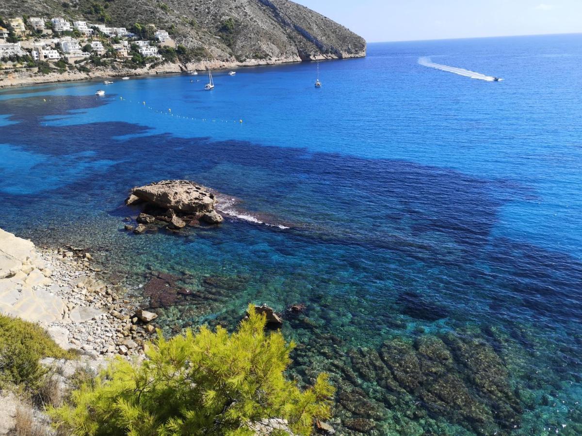 La Madrugada - Luxury Moraira Villa With Sea Views And Private Heated Pool Exteriér fotografie