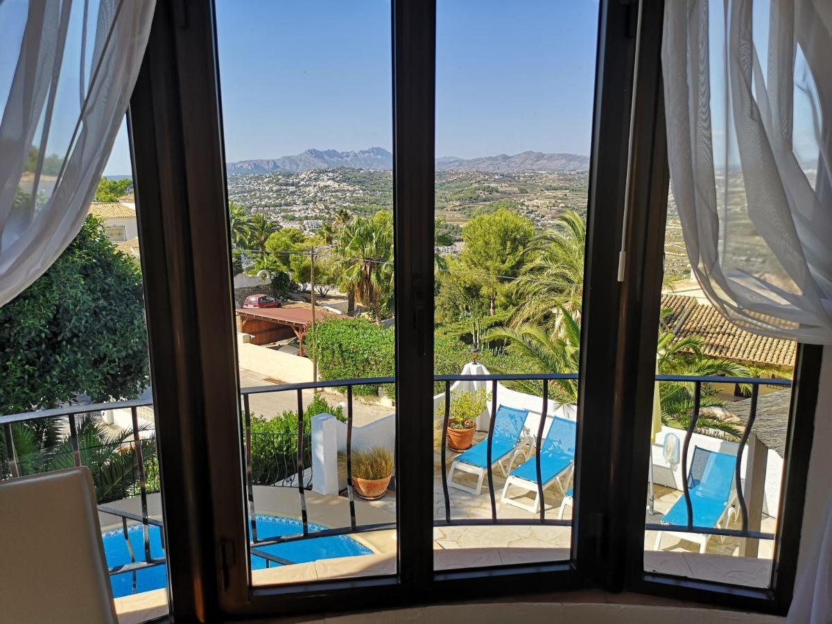 La Madrugada - Luxury Moraira Villa With Sea Views And Private Heated Pool Exteriér fotografie