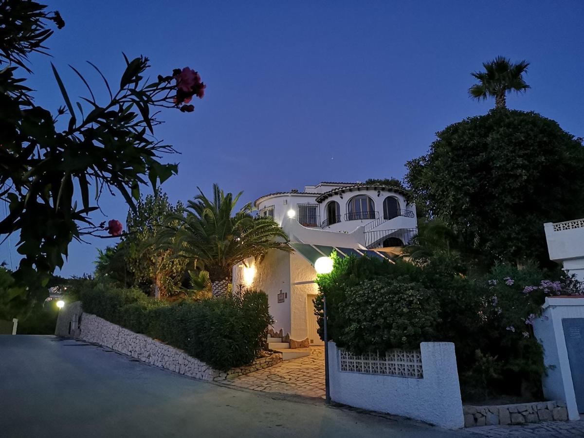 La Madrugada - Luxury Moraira Villa With Sea Views And Private Heated Pool Exteriér fotografie