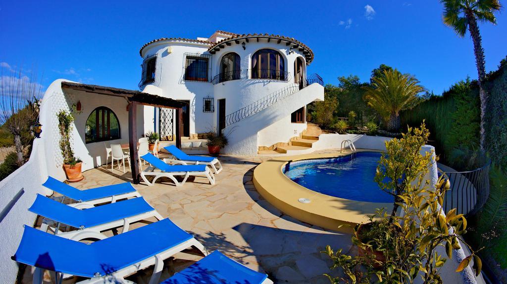 La Madrugada - Luxury Moraira Villa With Sea Views And Private Heated Pool Exteriér fotografie