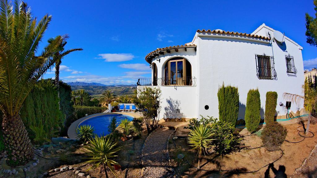 La Madrugada - Luxury Moraira Villa With Sea Views And Private Heated Pool Exteriér fotografie